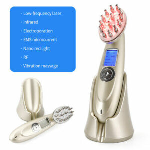 Laser light hair comb