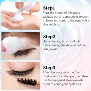 Aliver Eyelash Extension Shampoo 4