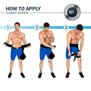 Sciatica belt leg brace how to use