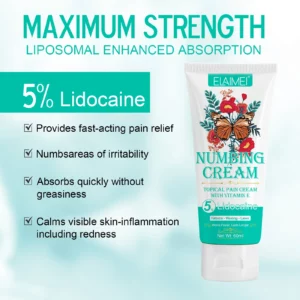 Elaimei Topical Pain Cream with Vitamin E 10