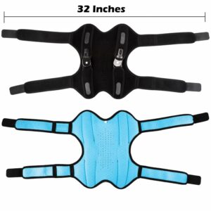 Iron knee Braces (pair) Size
