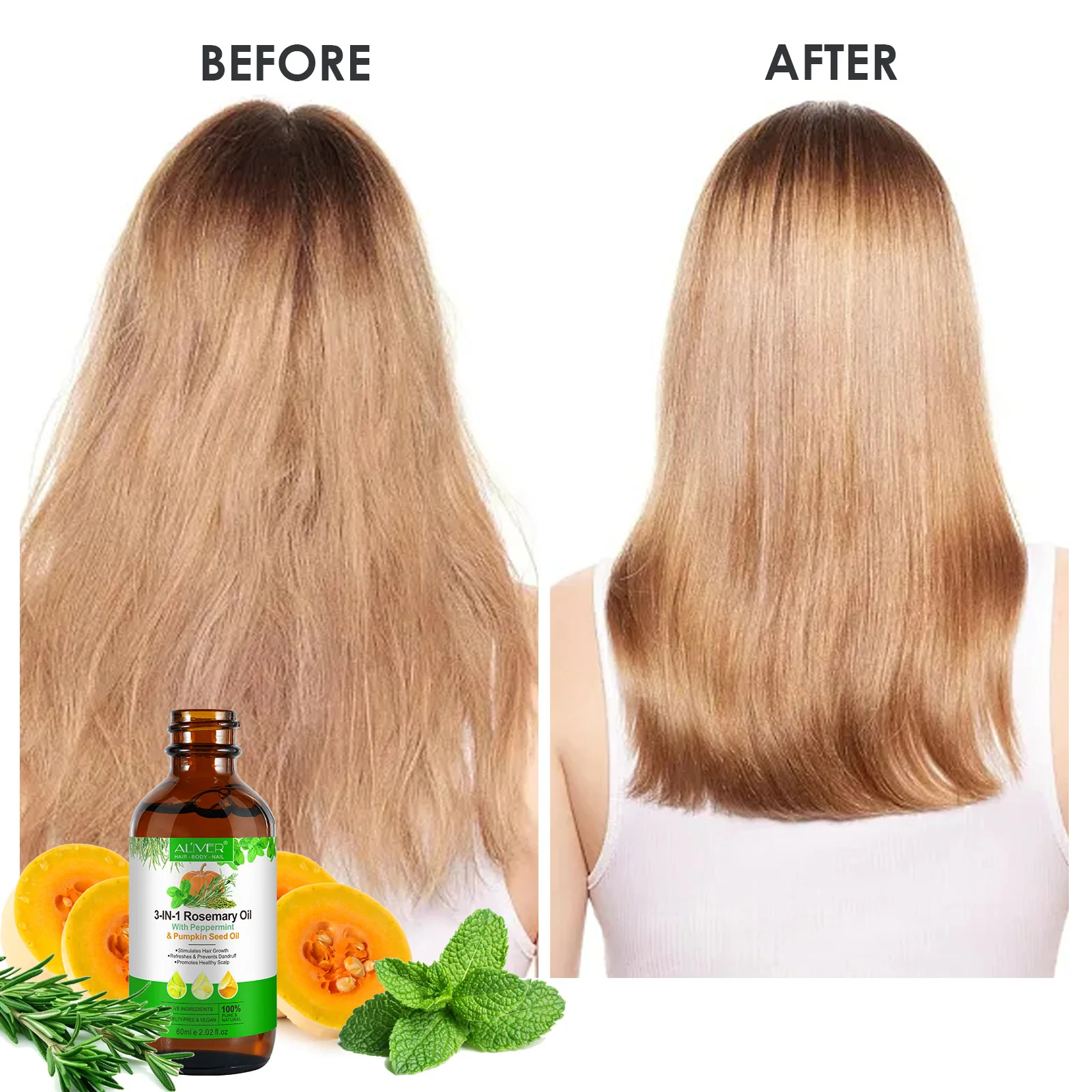 Aliver 3-IN-1 Rosemary Oil results