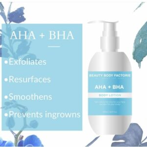 Beauty Body Factorie AHA BHA Body Lotion info