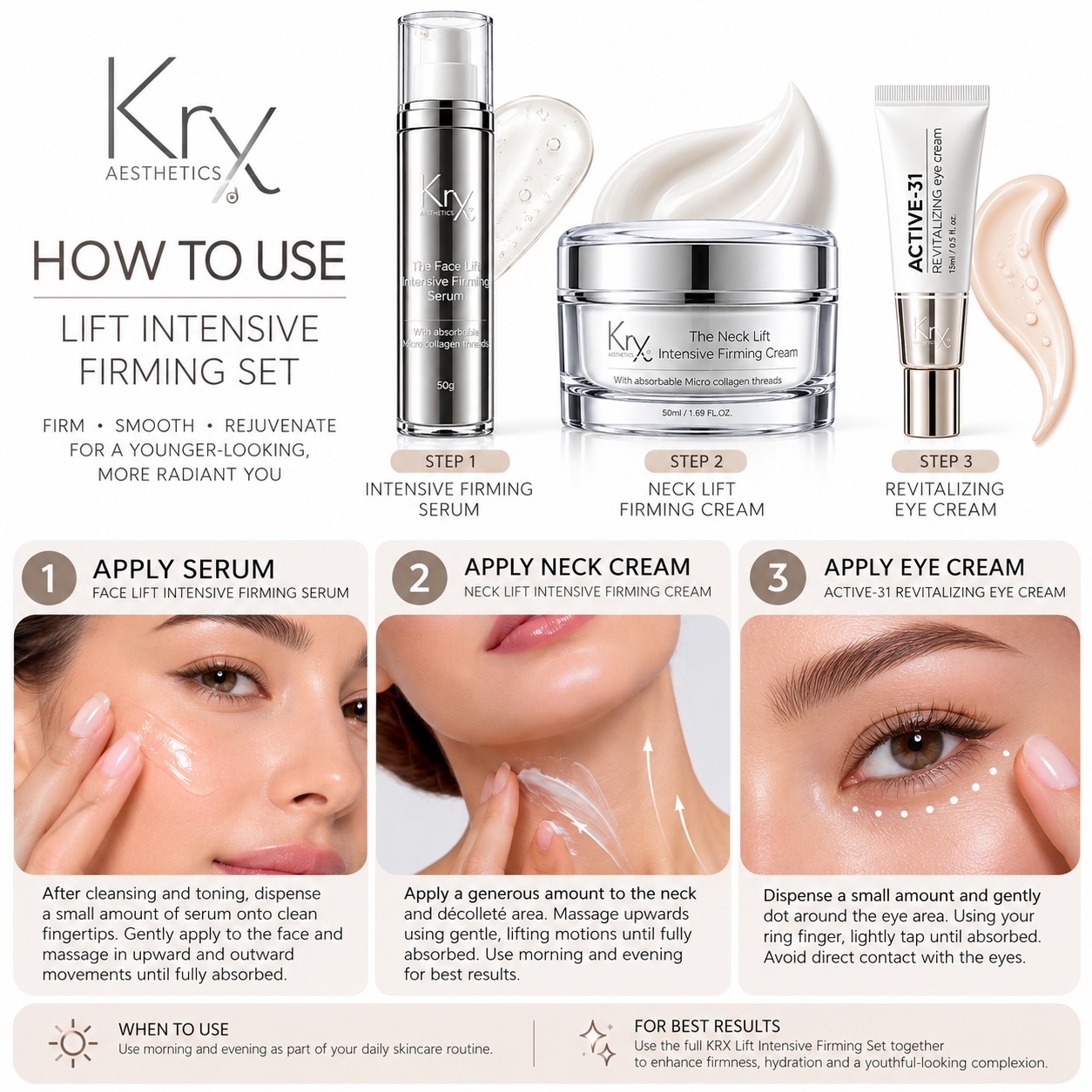 Kry Aesthetics Firming Set Guide