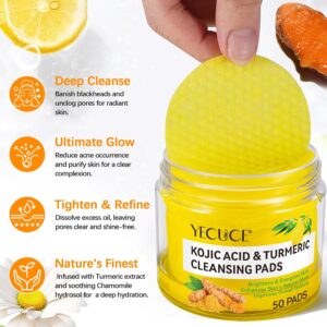 Kojic Acid and Turmeric Cleansing Pads 2