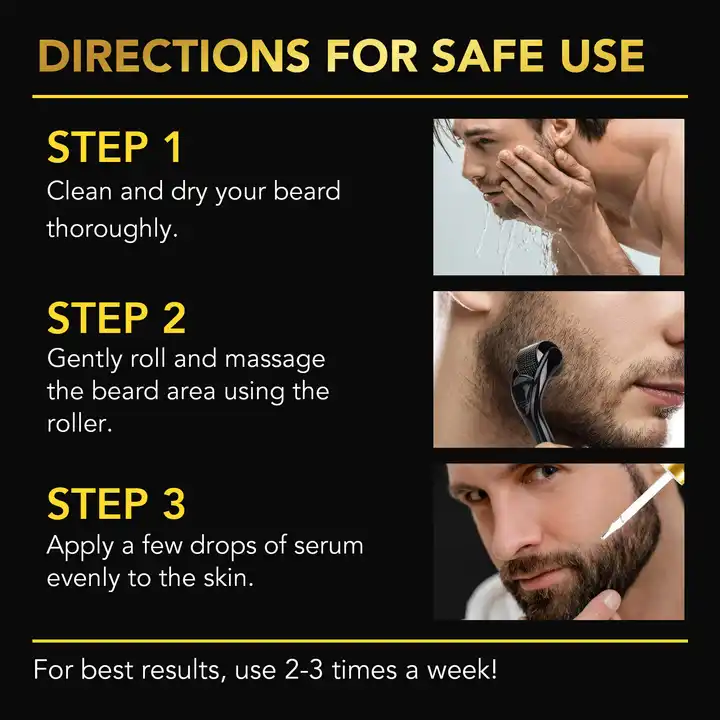 Sefudun Beard Growth Serum Set 3