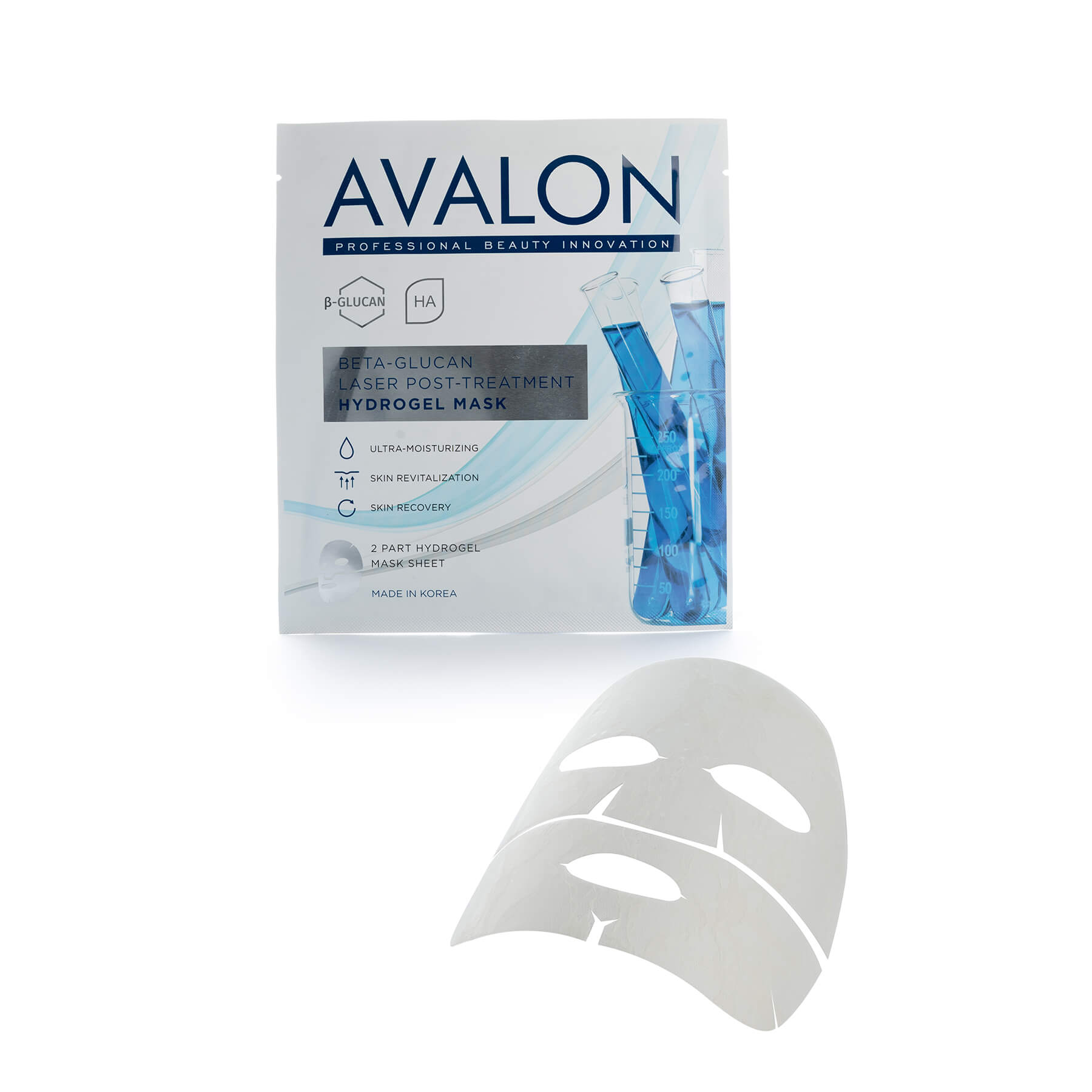 Beta-Glucan Laser Post-Treatment Mask