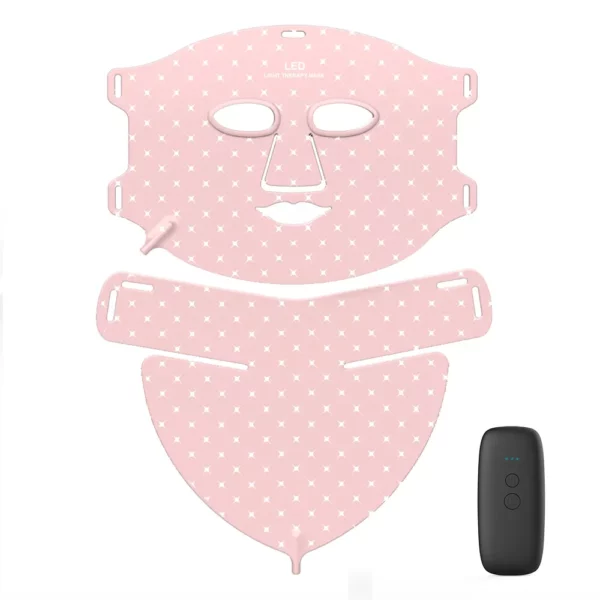 Infrared LED Photon Face Mask – Silicone NIR Light Therapy 368 LEDs ...
