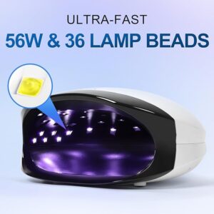 L'UGX 56W UV LED Nail Lamp 4