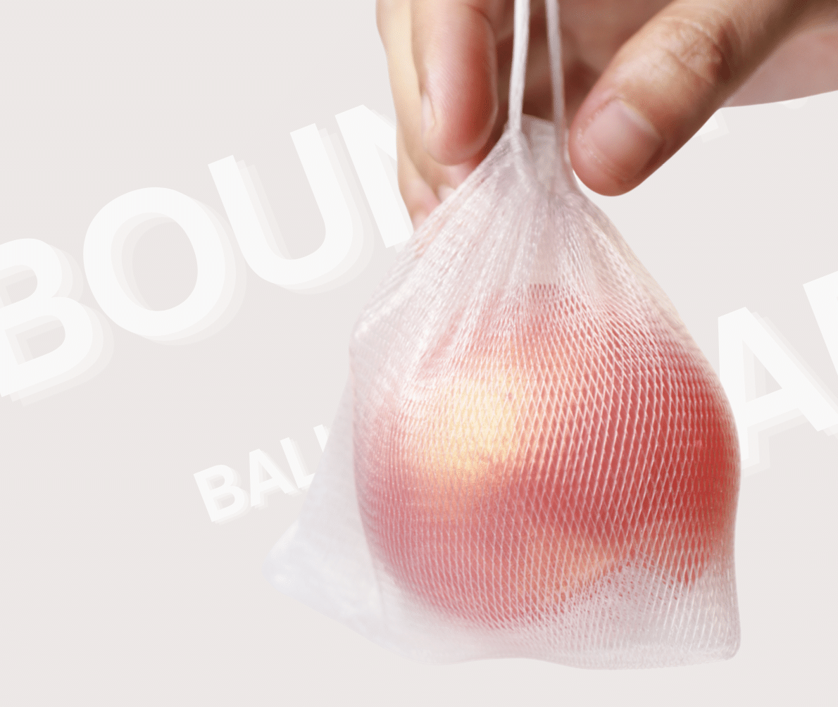 Red Algae Bouncy Ball Cleanser net