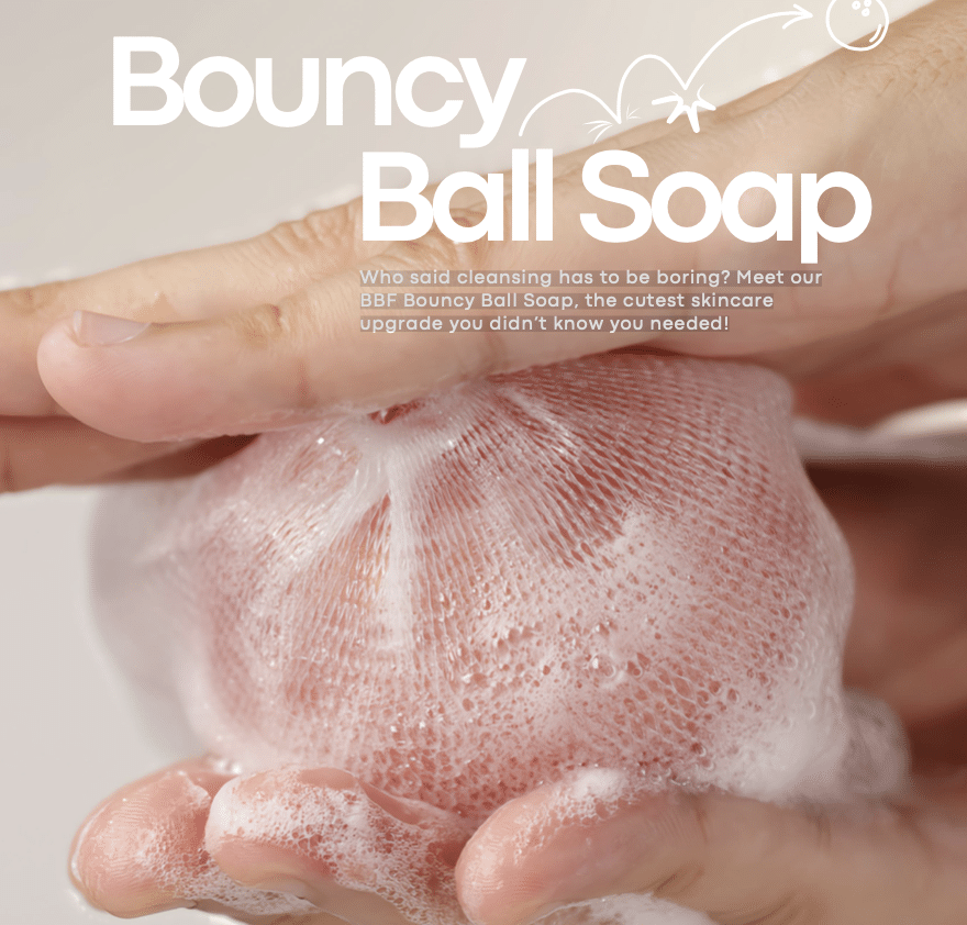 Red Algae Bouncy Ball Cleanser