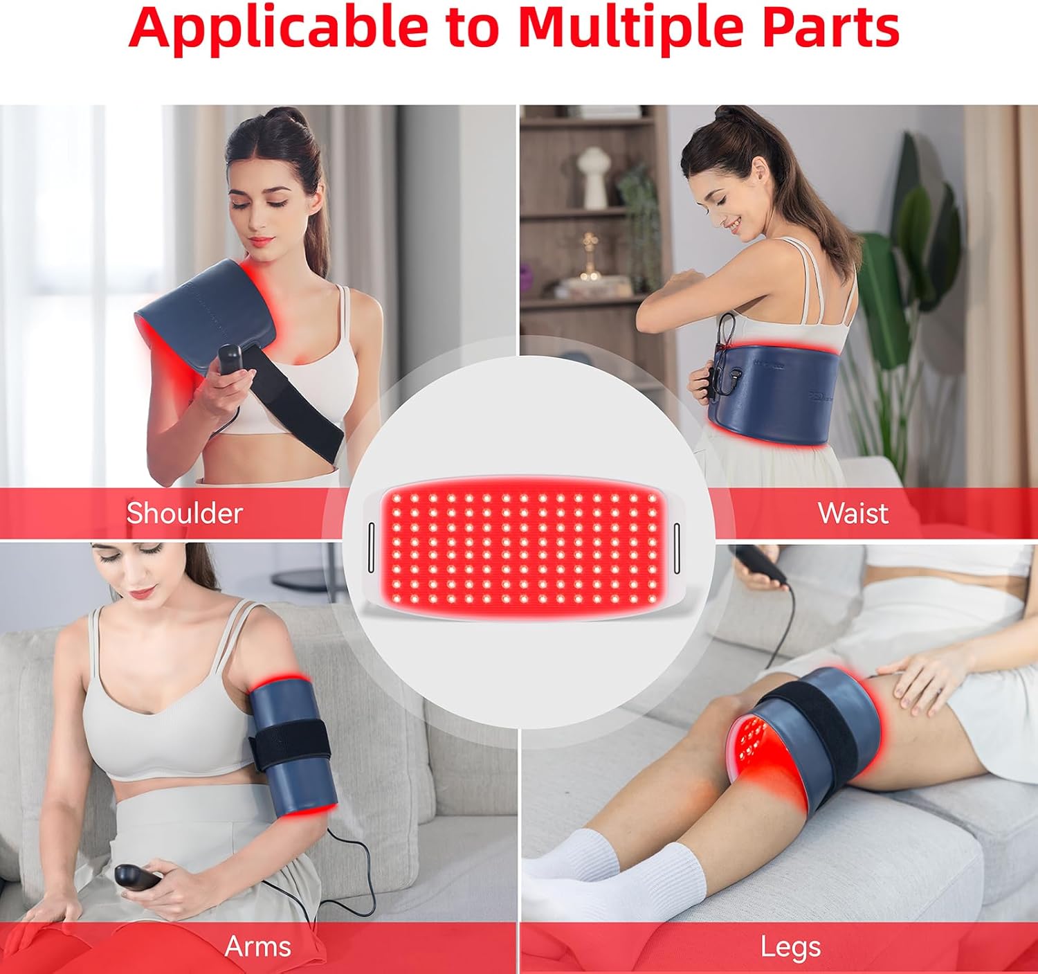 Hello Face 360 LED Chips Red Light Therapy Belt 4