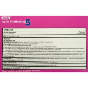 Rugby Acne Gel Benzoyl Peroxide 5% 2