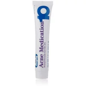 Rugby Acne Medication Benzoyl Peroxide Gel 10% tube