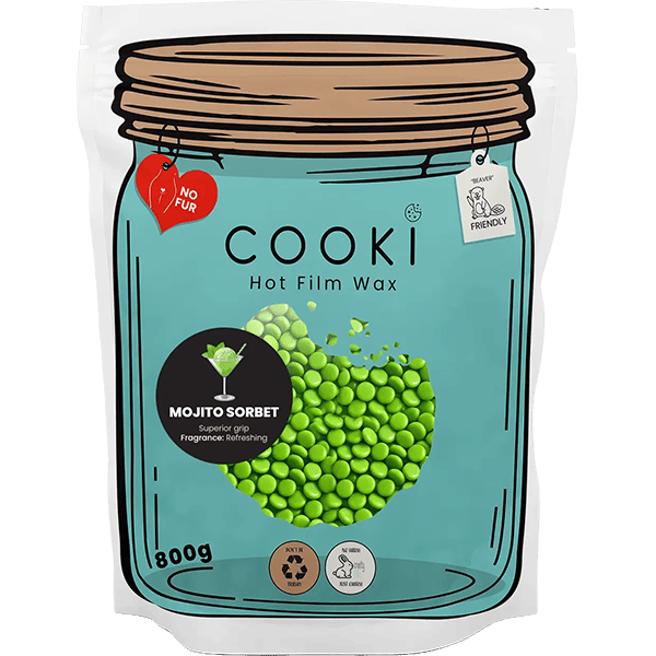 COOKI Wax Film Wax Beads - Mojito Sorbet 800g