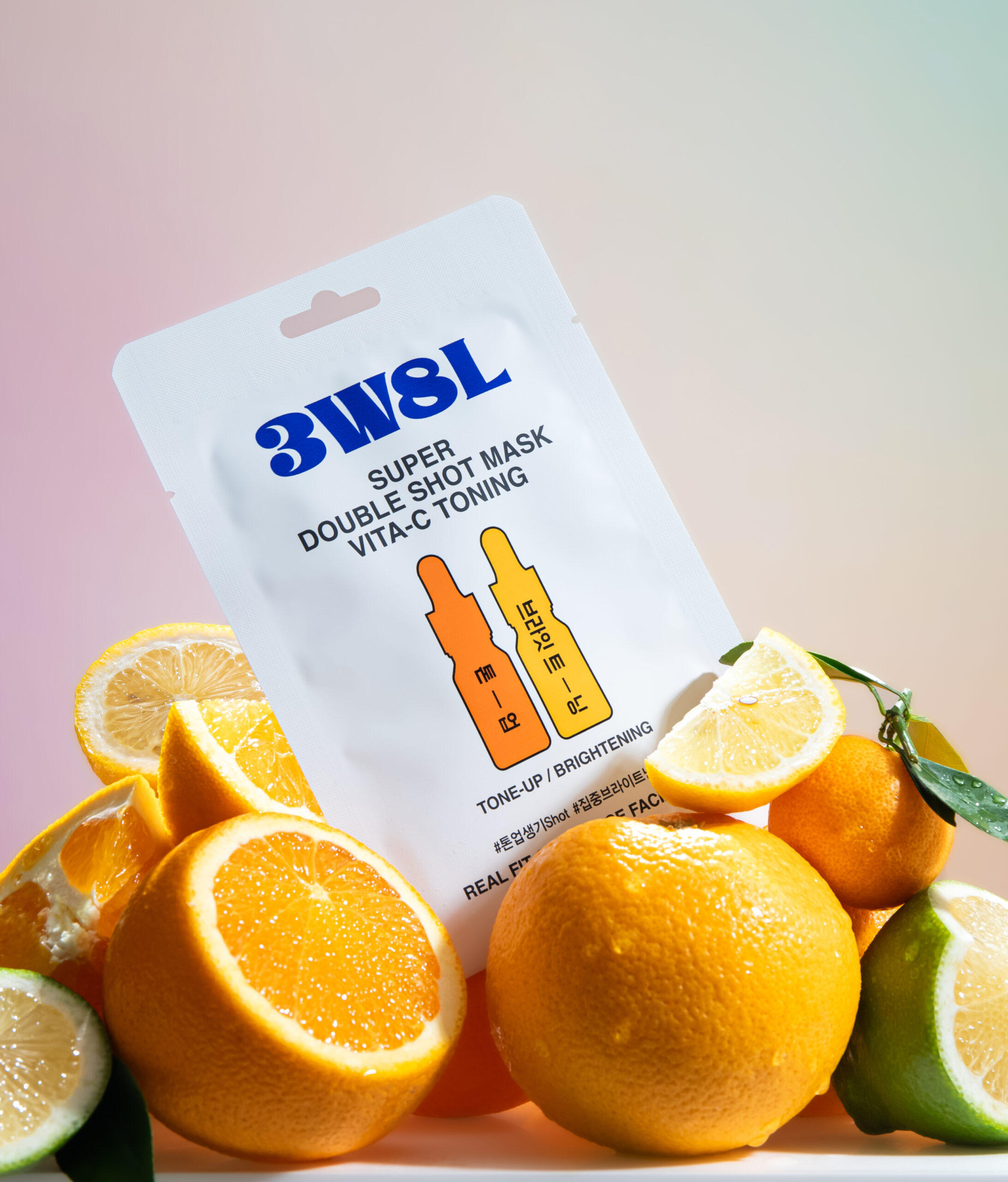 3W8L Super Double Shot Mask Vita‑C Toning 11