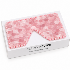 Rose Quartz Eye Mask mask with box