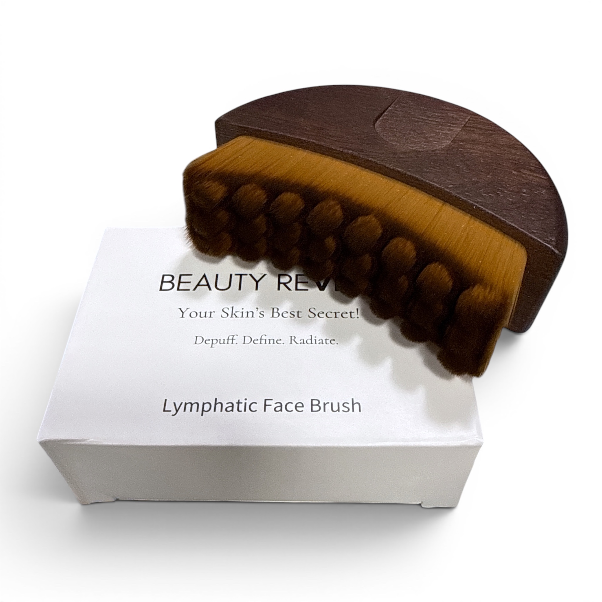 Beauty Revive Wooden Lymphatic Brush 2