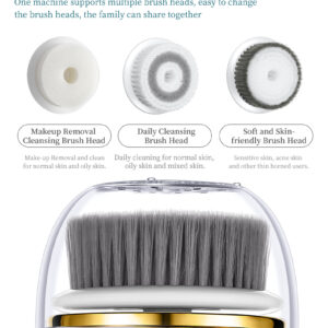 Electric Facial Cleansing Brush 4