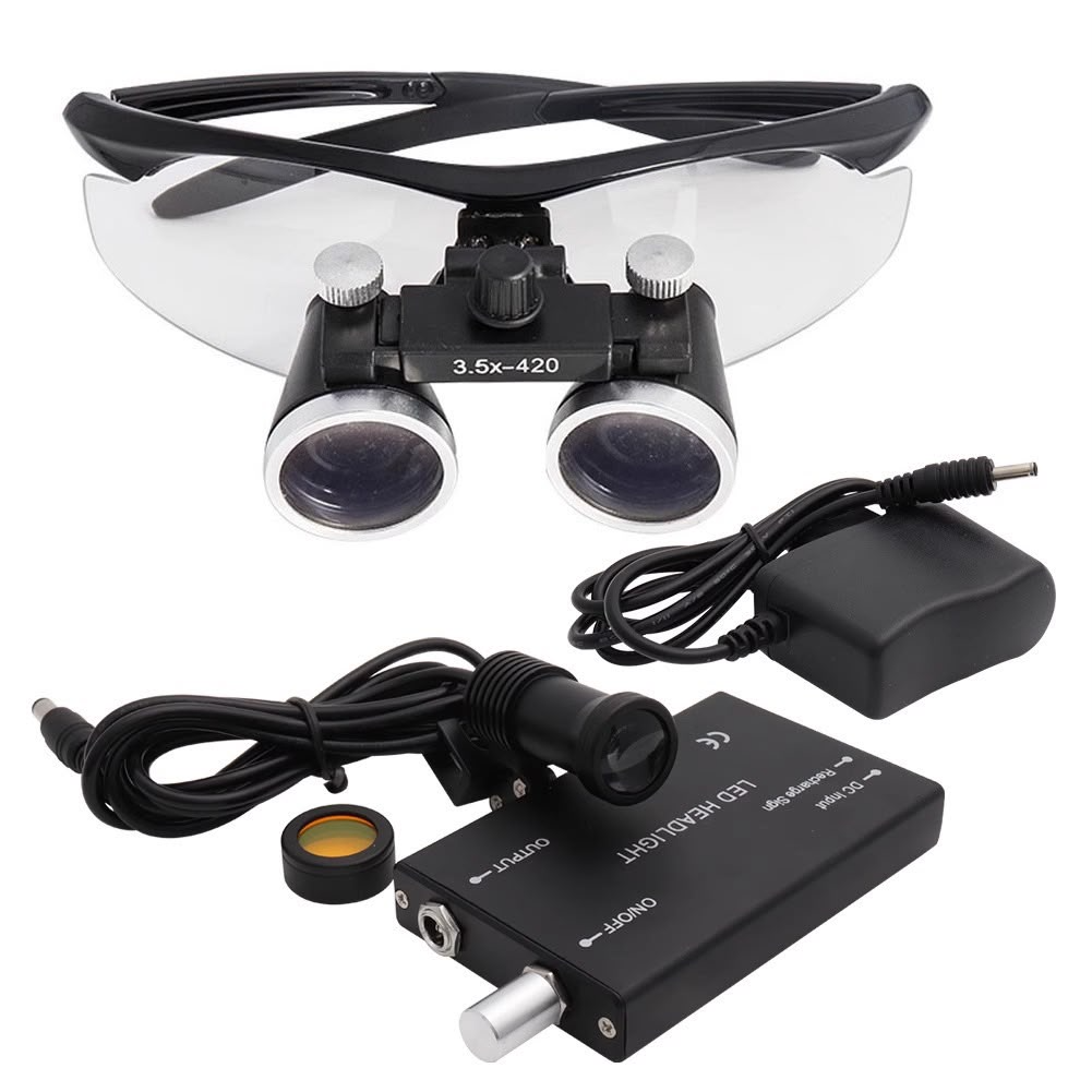 Loupes Optical Glasses 3.5x420 light