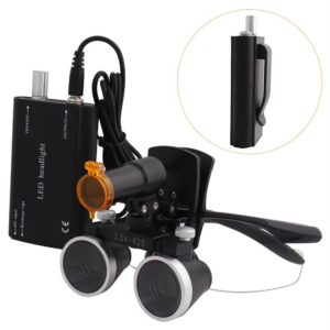 Loupes Optical Glasses 3.5x420 with light