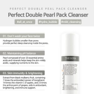 Perfect Double Pearl Pack Cleanser info