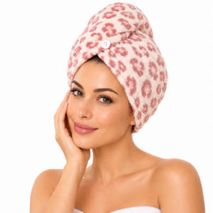 Turan Hair Towel Leopard image