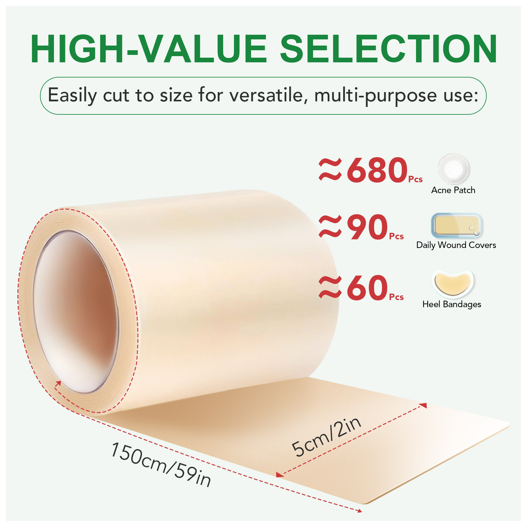 sefudun hydrocolloid dressing roll info 4