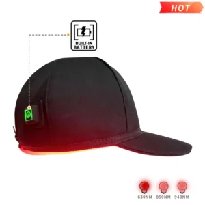Infrared LED Red Light Therapy Cap 940nm