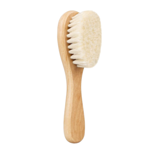 Baby and Bloom Natural Beech Wood Baby Brush2